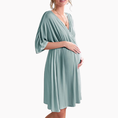 Bloomly Maternity Delivery Gown